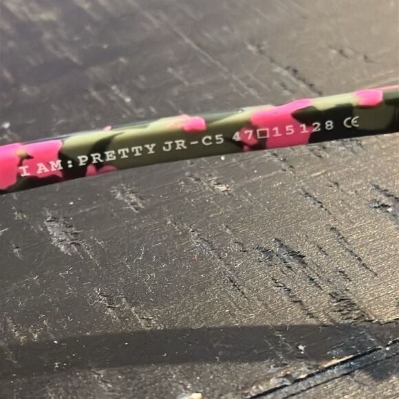 Jackson Roger Hand Made Camo Camouflage Eyeglasses Square Glasses Frames - Picture 9 of 10